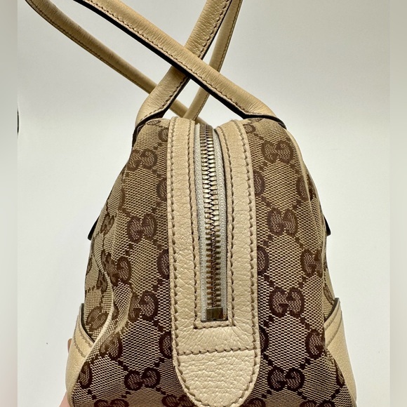 Gucci Prince Boston Canvas Bag - Picture 4 of 16